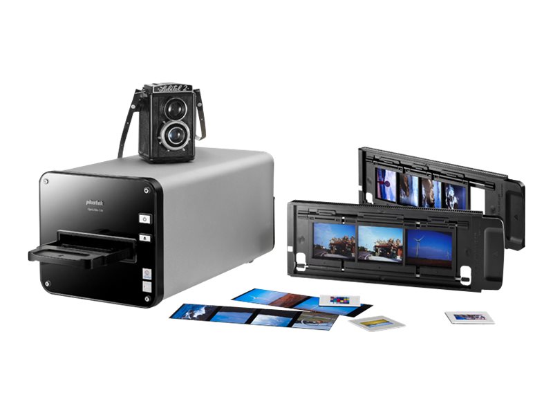Plustek OpticFilm 120 - Filmscanner - CCD - 120 (6 cm) film - 5300 dpi - USB 2.0