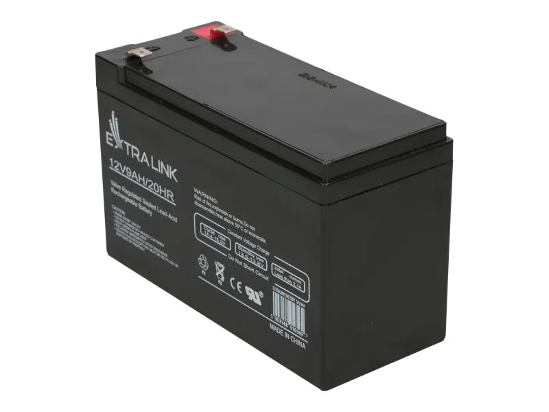 Extralink - UPS-batteri - Blysyre - 9 Ah - sort
