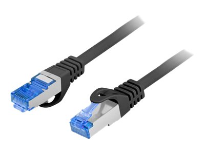 Lanberg patch cable - 1.5 m - black RAL 9004 - Sort - 1meter