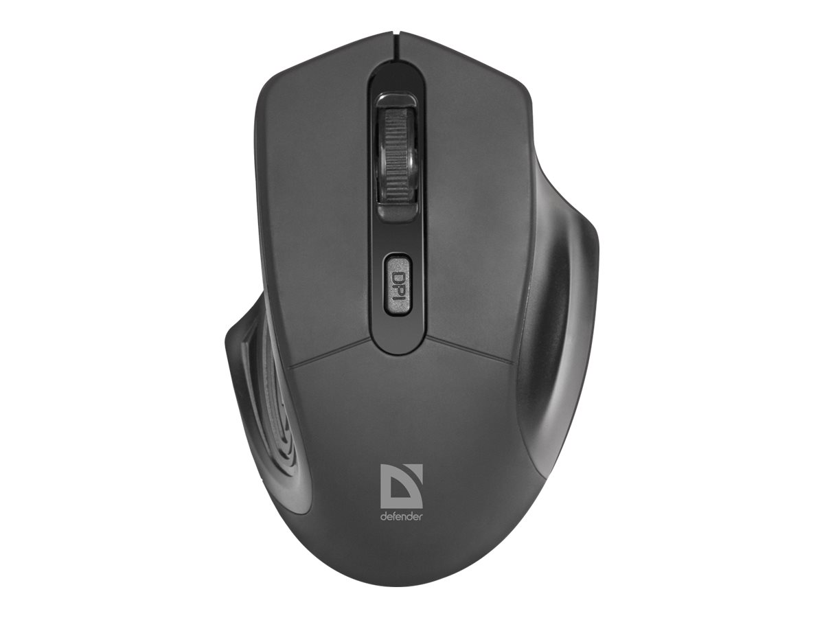 Defender Datum MB-345 Optisk Trådløs Sort