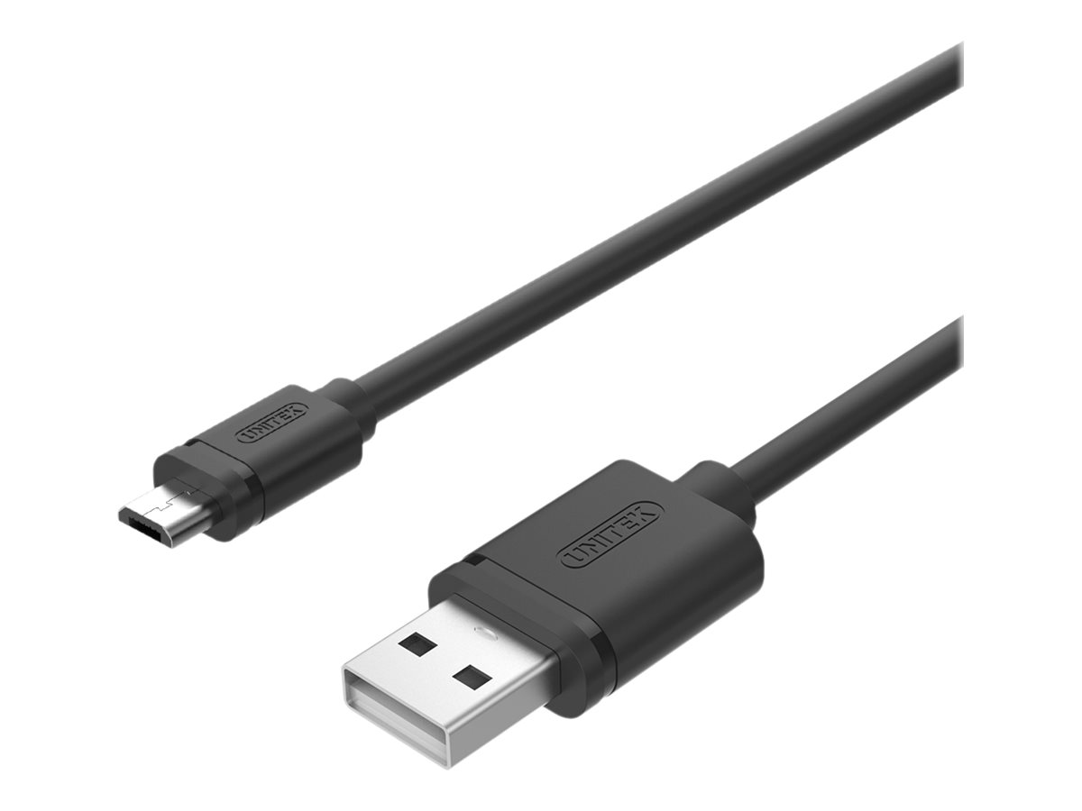 Unitek Y-C455GBK - USB cable - Micro-USB Type B to USB - 2 m