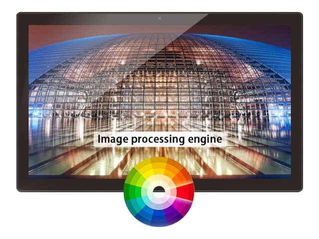 Braun DigiFrame 240 Business Line - Digital fotoramme - 24 - 1920 x 1080 - 1080p