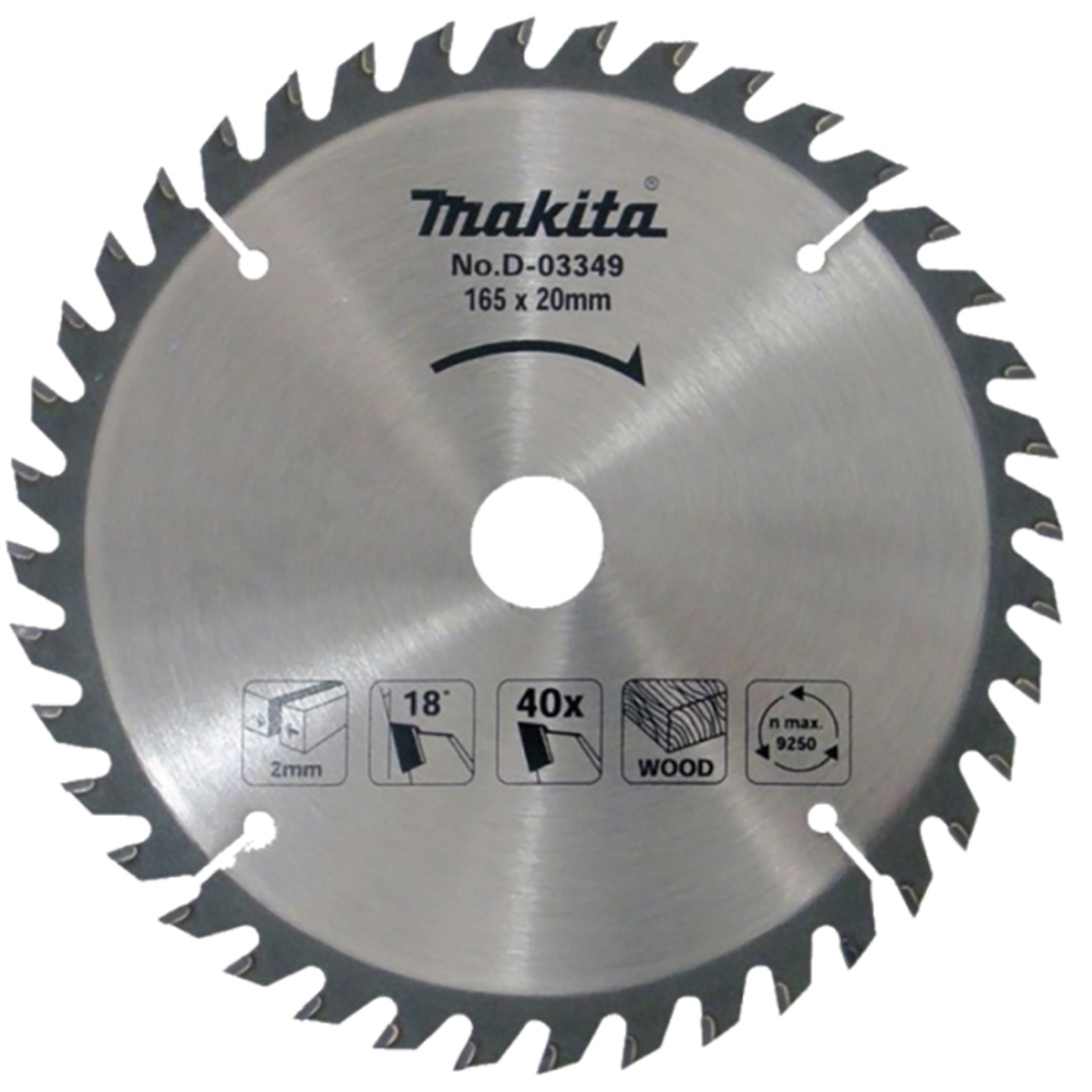 Makita D-03349 Wood Cutting Circular Saw Blade