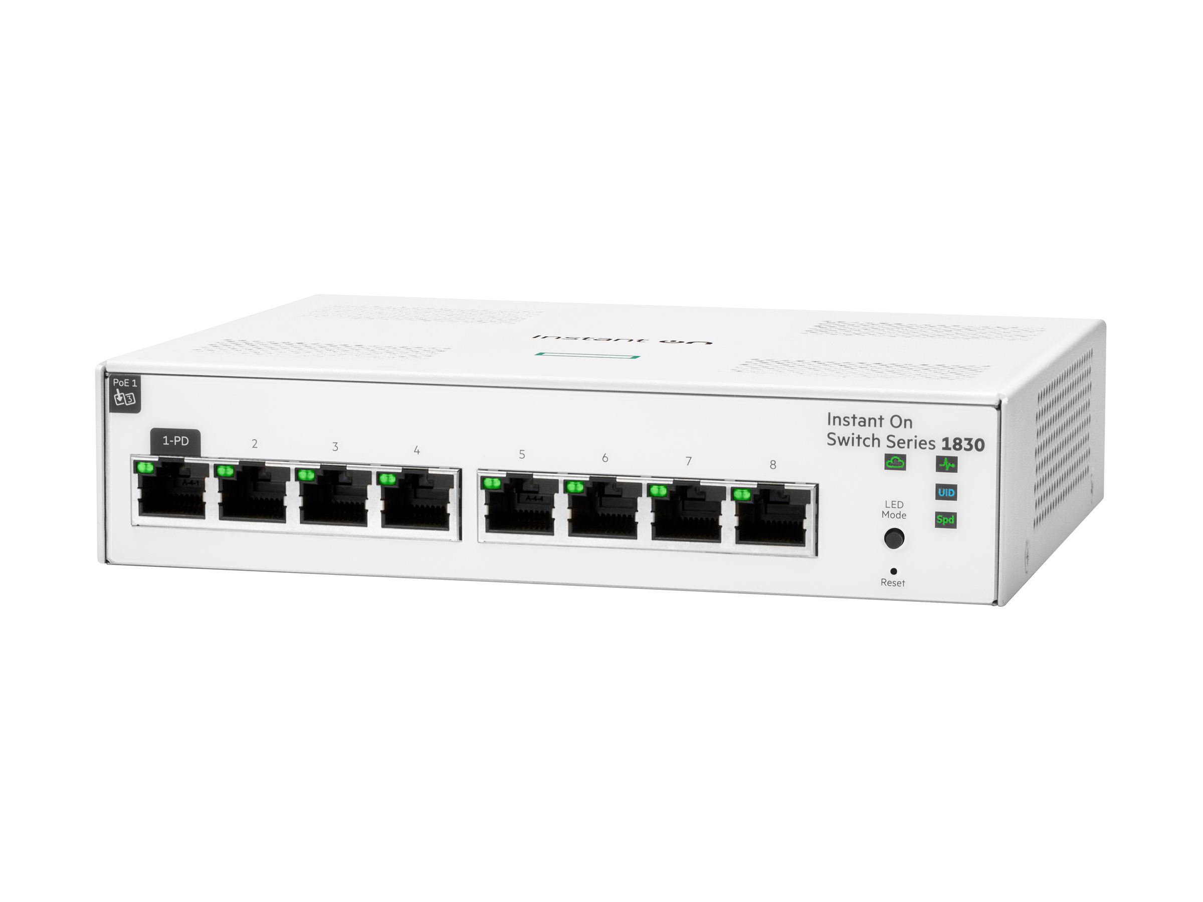 HPE Networking Instant On 1830 8G Switch - Switch - smart - 8 x 10/100/1000 - desktop
