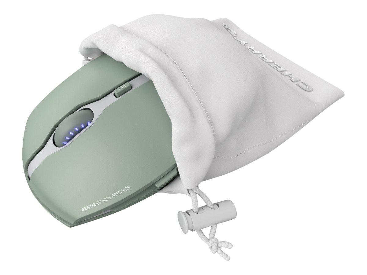 Cherry GENTIX BT - Mus - Optisk - 7 knapper - Grøn