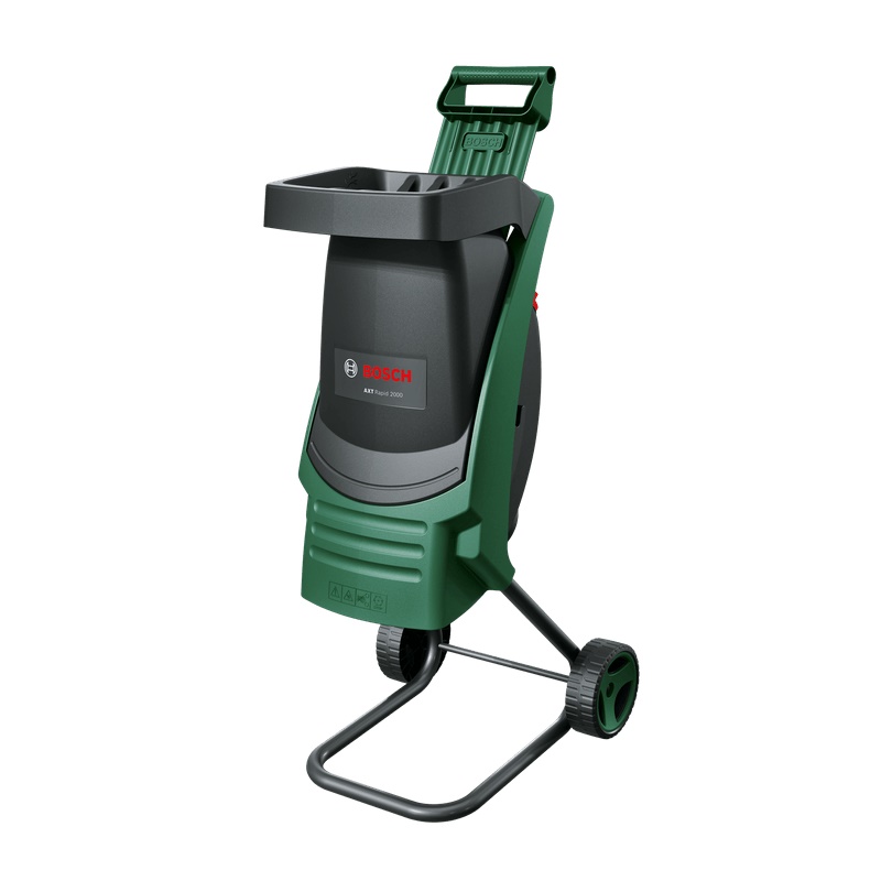 Bosch AXT Rapid - elektrisk flishugger til træ, 2.500 W, mørkegrøn