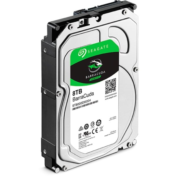 Seagate BarraCuda - 8TB - Harddisk - ST8000DM004 - SATA-600 - 3.5"