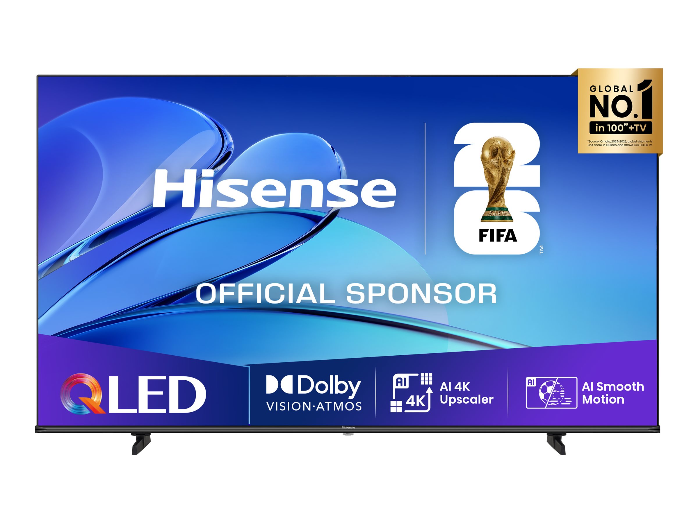 Hisense 55E7Q - 55 Diagonal klasse E7Q Series LED-bagbelyst LCD TV - QLED - Smart TV - VIDAA - 4K UHD (2160p) 3840 x 2160 - HDR - Quantum Dot, Direct LED - sort