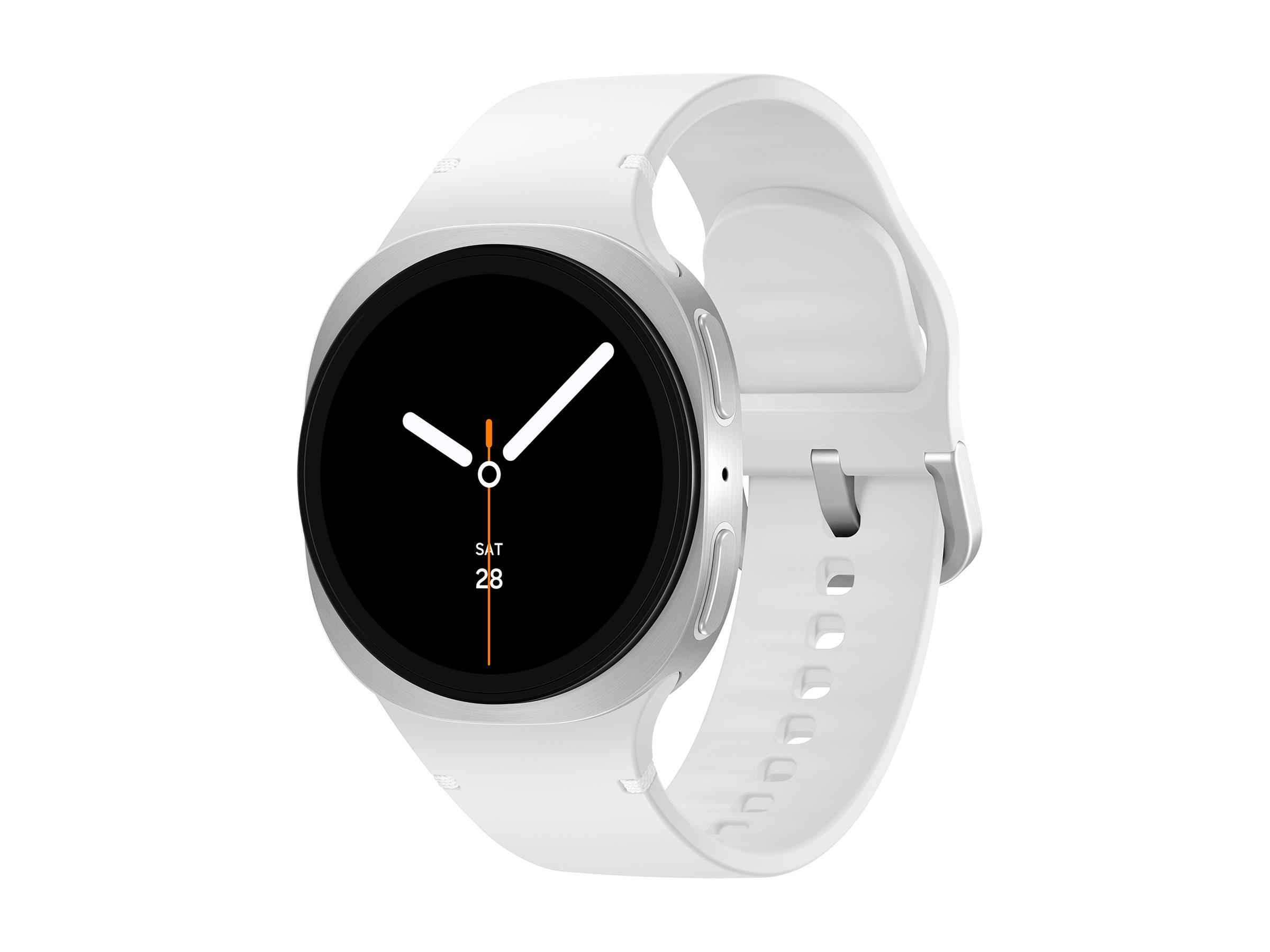 Samsung Galaxy Watch8 40 mm Sølv Hvid SmartWatch