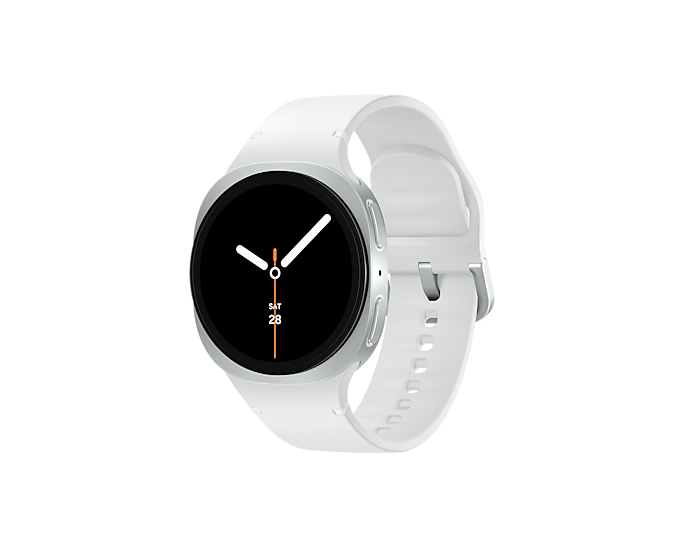 Samsung Galaxy Watch8 40 mm Sølv Hvid SmartWatch