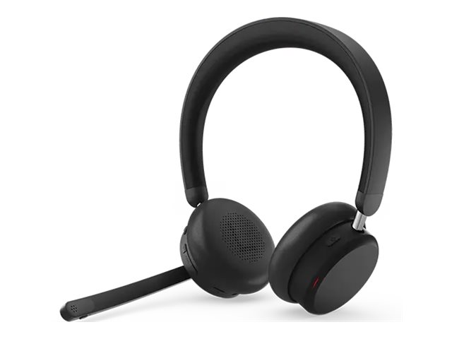 Lenovo 6550 trådløst headset med hovedbøjle – USB-C, Bluetooth, sort