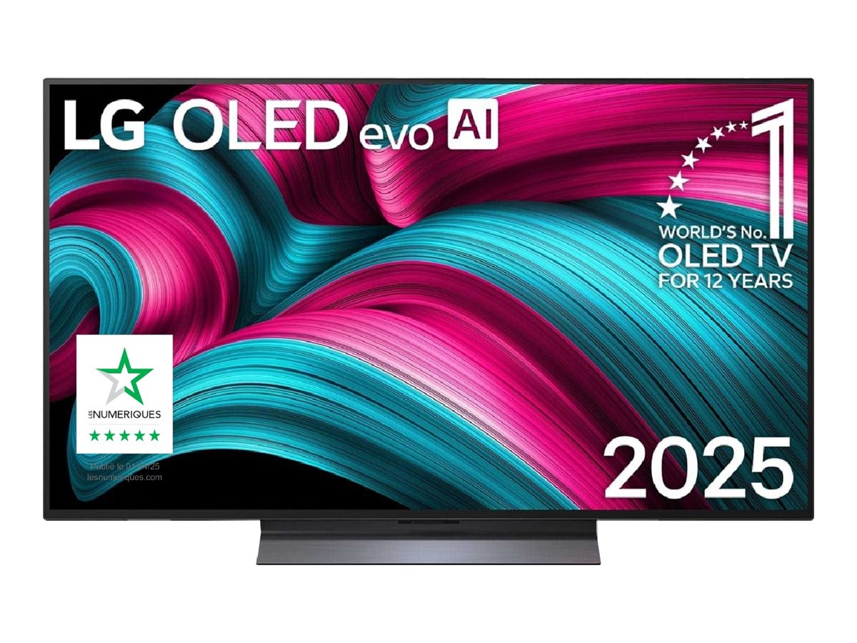 LG OLED48C54LA - 48 Diagonal klasse C5 Series OLED TV - OLED evo AI - Smart TV - webOS - 4K UHD (2160p) 3840 x 2160 - HDR