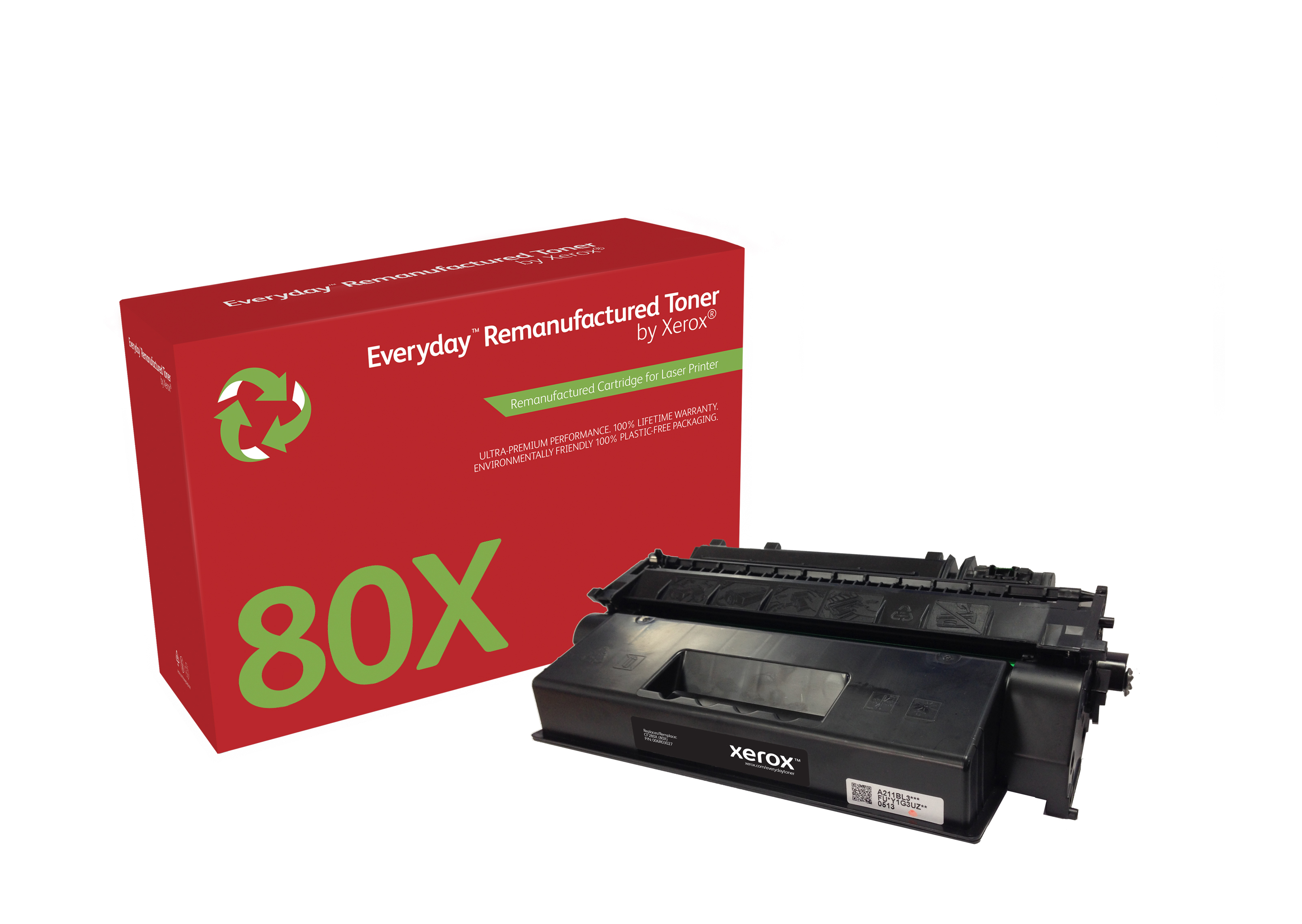 Xerox 006R03027 / Alternative to HP 80X / CF280X Black Toner