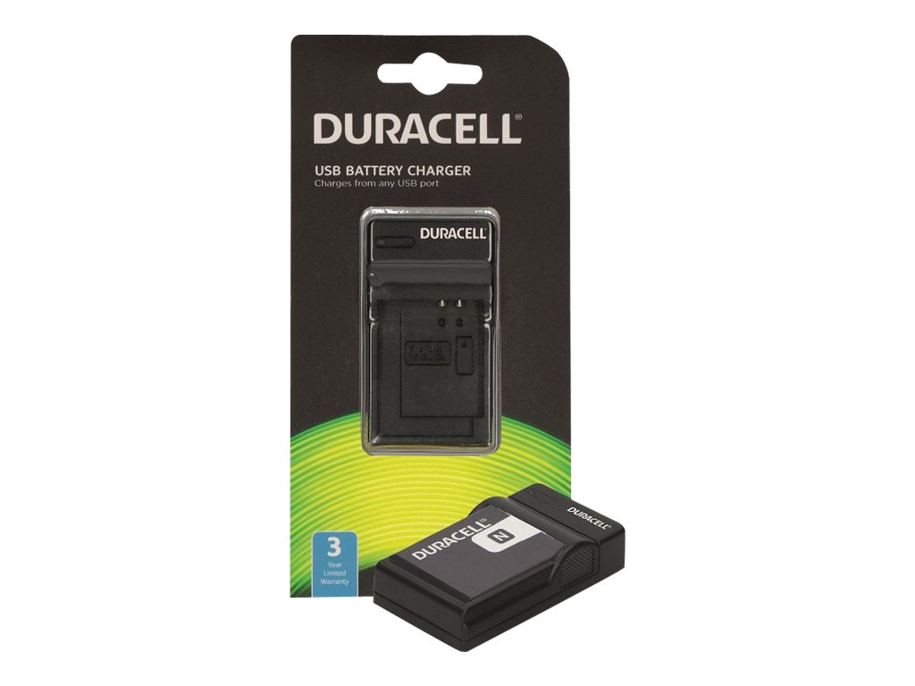 Duracell - USB-batterioplader - 1 x batterier lader op - sort - for Sony NP-BN1