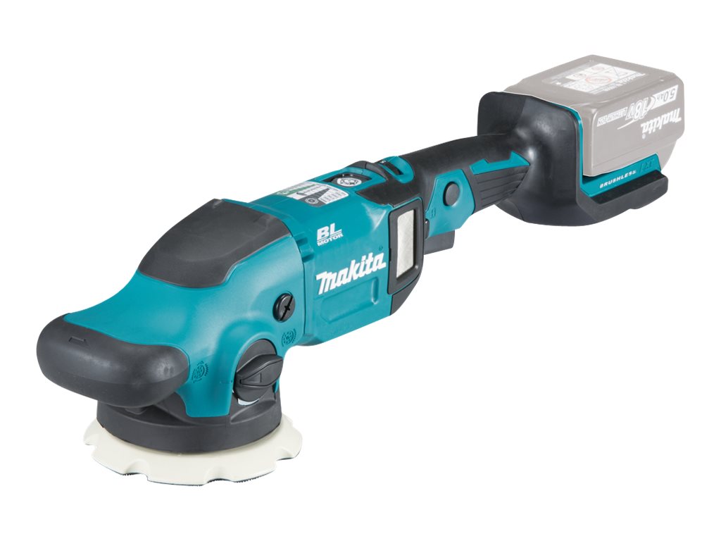 Polermaskine - Makita DPO500Z 125 mm LXT 18V (sort/blå)