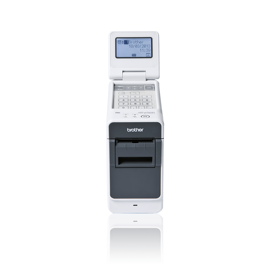Brother TD-2130N - Etiketprinter - direkte termisk - Rulle (6,3 cm) - 300 dpi - op til 152.4 mm/sek. - USB 2.0, LAN, seriel, USB vært - skærer