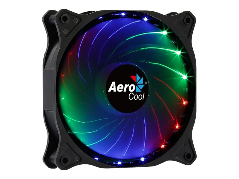 AeroCool Cosmo 12 - case fan - Kabinet køler - 120mm - Sort