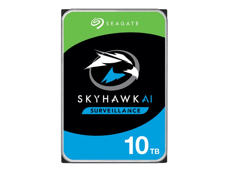 Seagate SkyHawk AI - 10TB - Harddisk - ST10000VE001 - SATA-600 - 3.5"
