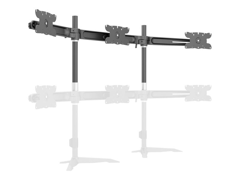 Multibrackets M VESA Desktopmount Triple Stand Expansion Kit Komponenter til montering 3 LCD skærme 24"-32"