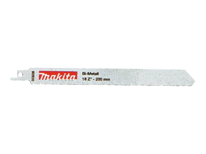 Makita Saber Saw Blade - for wood metal stainless steel wood with nails non-ferrous metal steel pipes steel cast iron profiles iron alloys solid material - 5 pieces