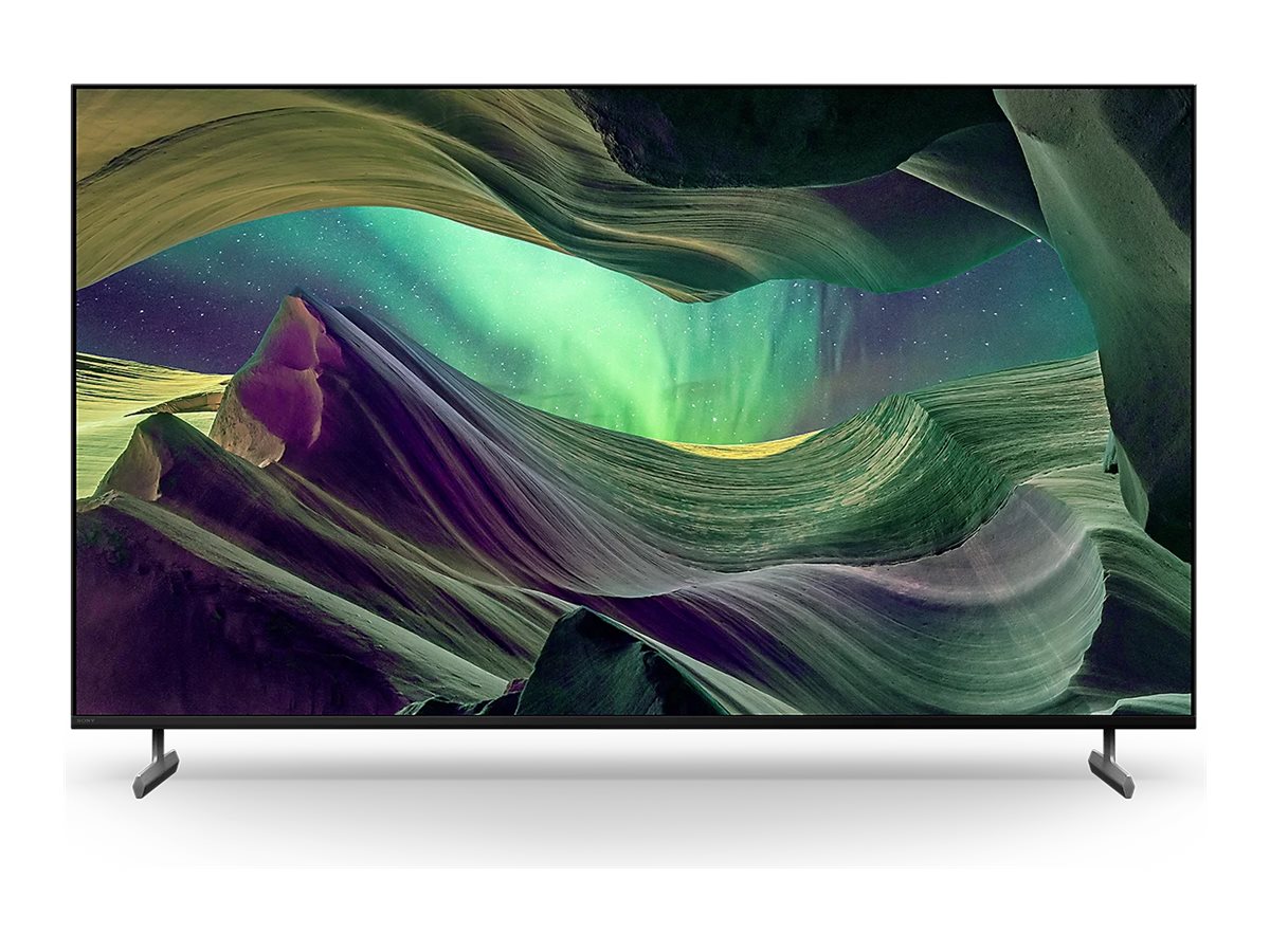 Sony Bravia KD-65X85L - 65 Diagonal klasse (64.5 til at se) - X85L Series LED-bagbelyst LCD TV - Smart TV - Google TV - 4K UHD (2160p) 3840 x 2160 - HDR - Direct LED - hårlinje sort