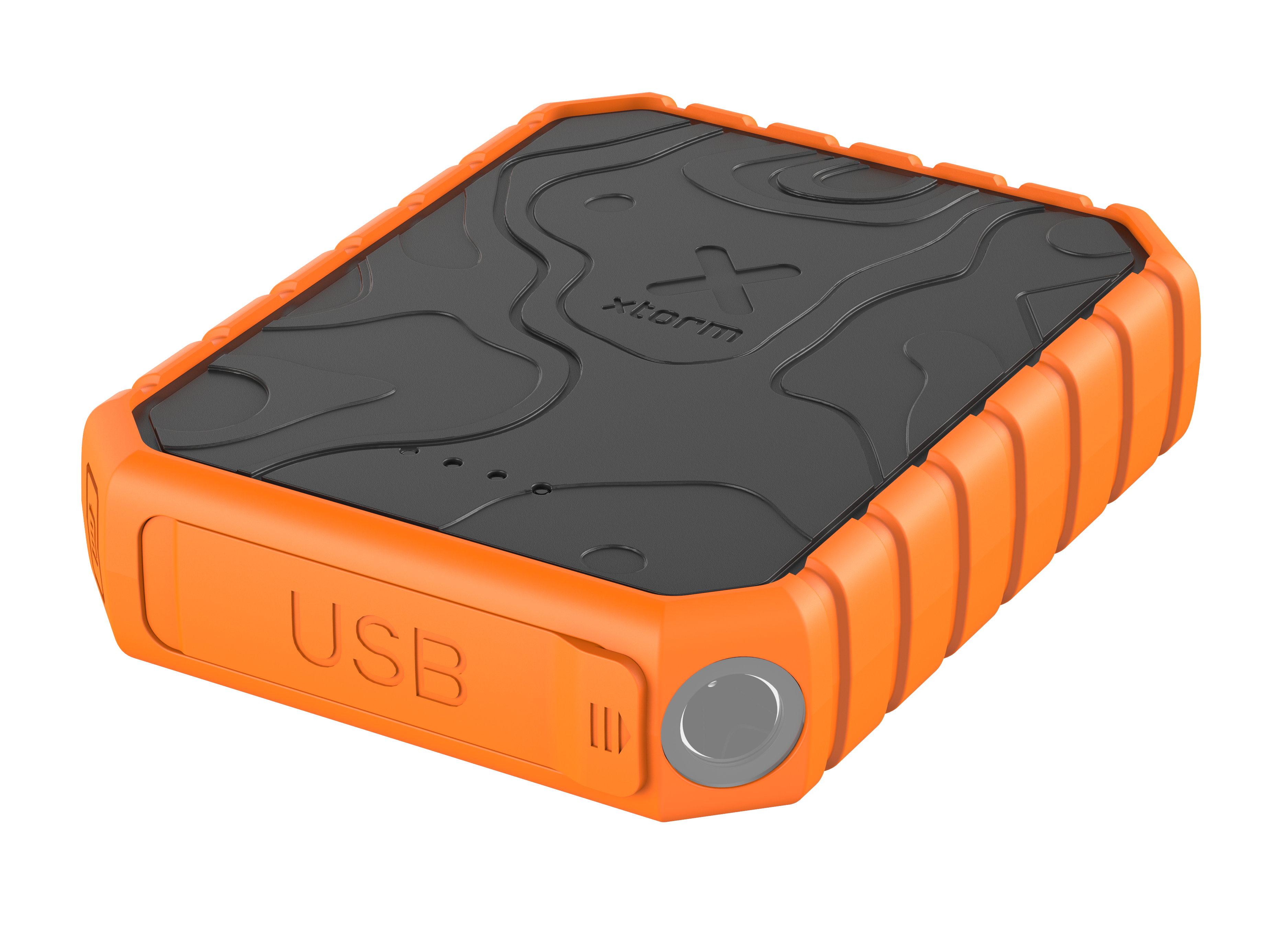 Xtorm XR201 powerbank Lithium-Ion (Li-Ion) 10400 mAh Sort, Orange billede