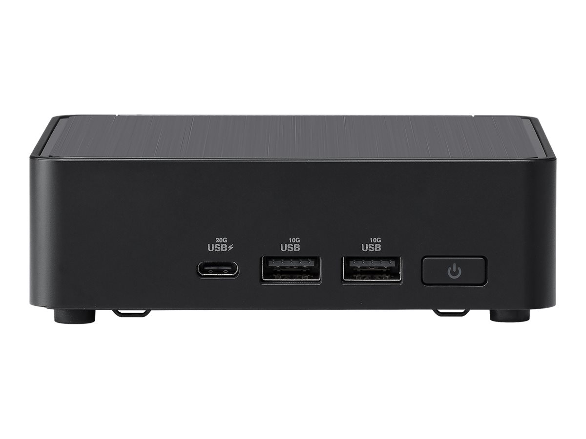 ASUS NUC 14 Pro RNUC14RVKV5068C2I - Mini PC Core Ultra 5 125H / op til 4.5 GHz - RAM 16 GB - SSD 512 GB - Intel Arc Graphics - Gigabit Ethernet, 2.5 Gigabit Ethernet, IEEE 802.11ax (Wi-Fi 6E), Bluetooth 5.3 - Win 11 Pro - skærm: ingen - sort