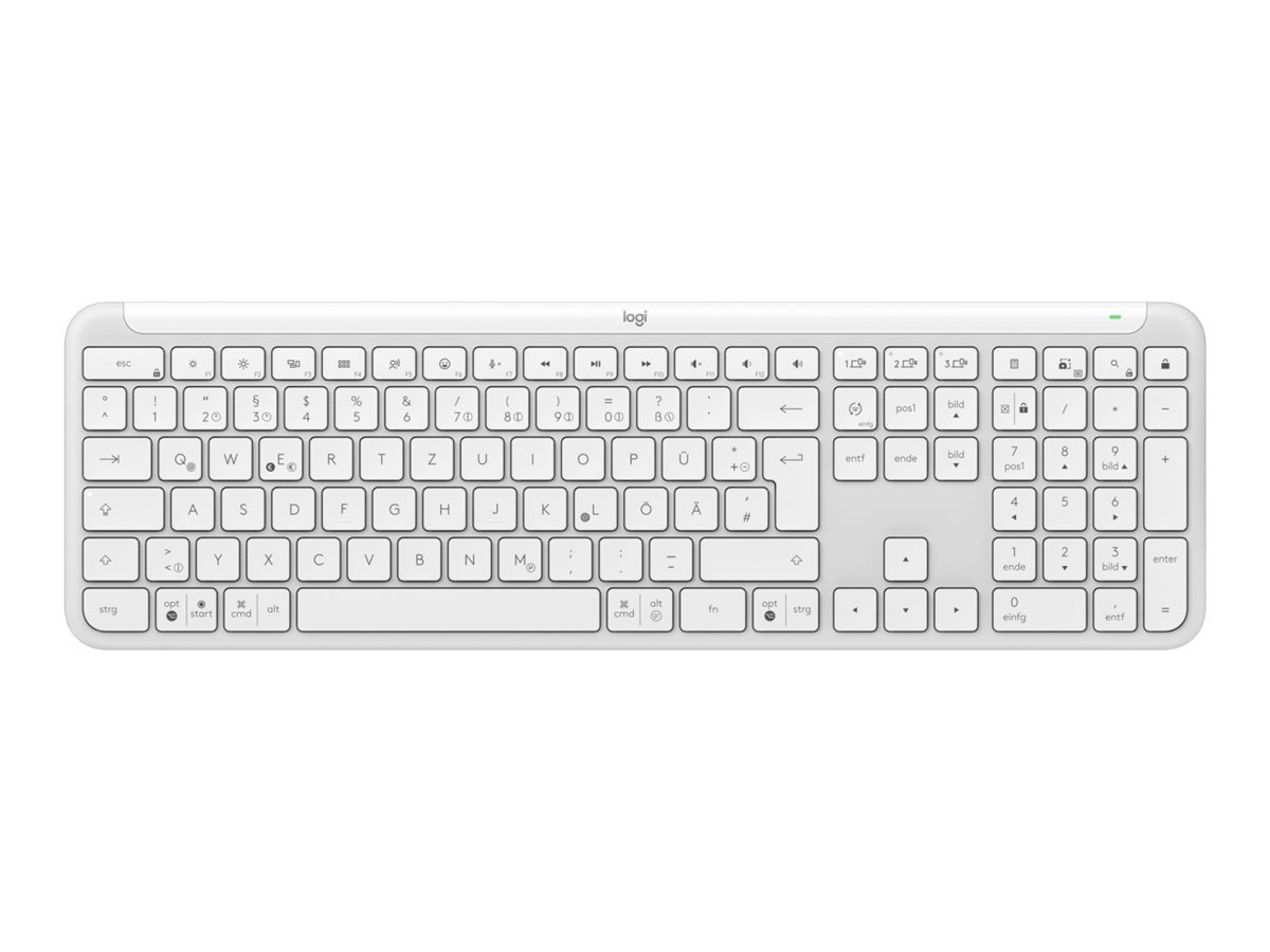 Logitech Signature Slim K950 Tastatur Saks Trådløs Tysk