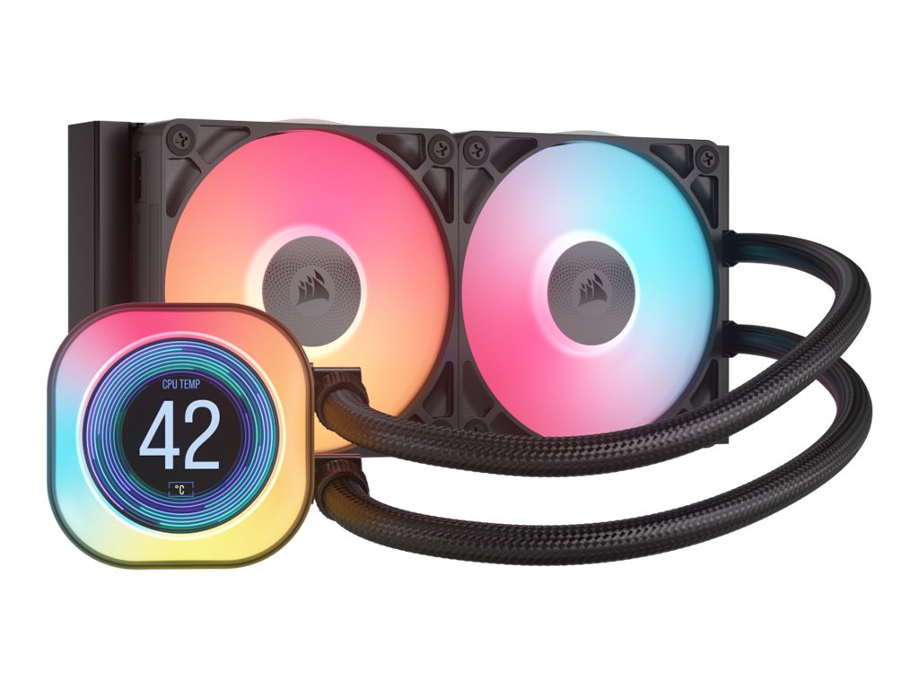 Corsair iCUE LINK TITAN 240 RX LCD - CPU Vandkøling - Max 36 dBA