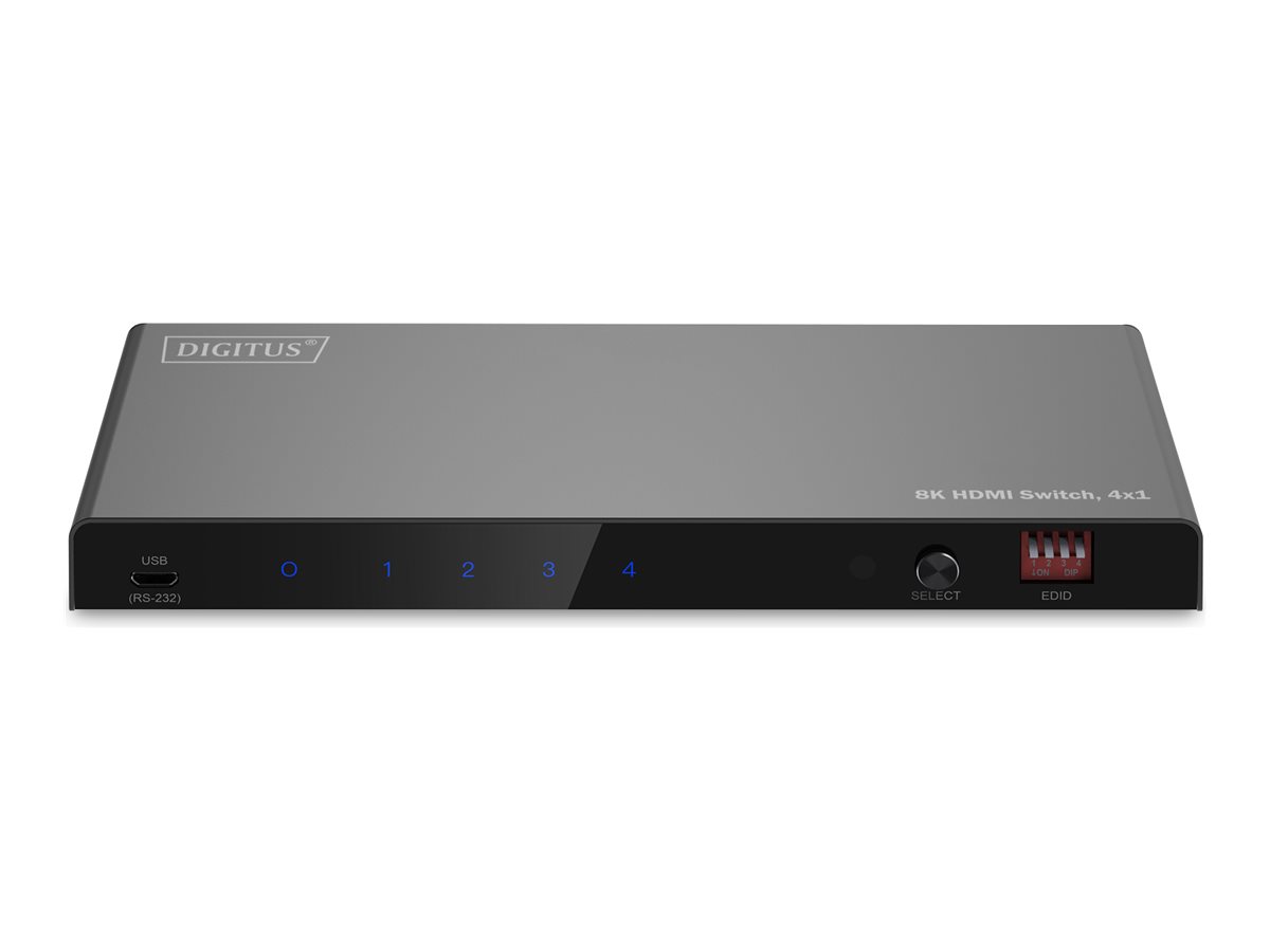 DIGITUS DS-55335 - 8K HDMI Switch 4x1