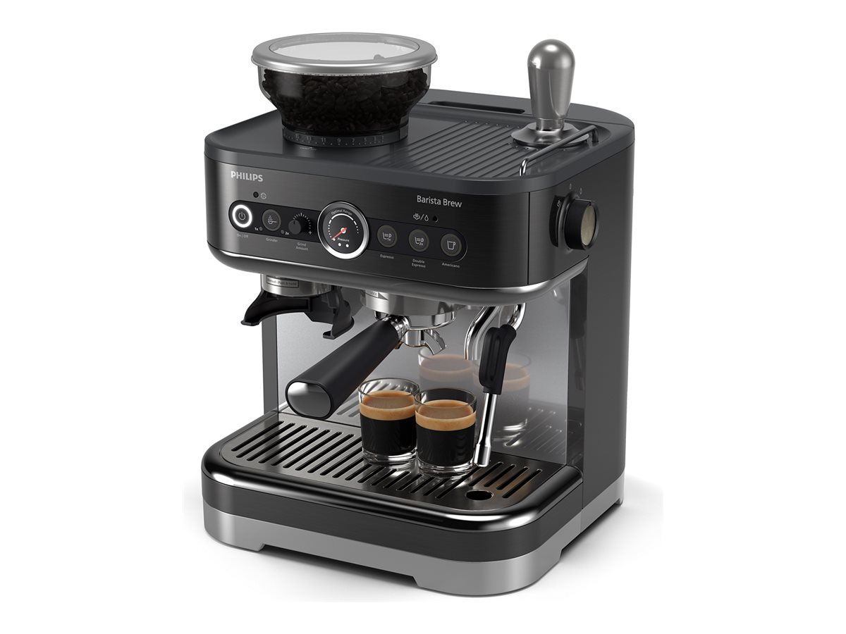 Philips Barista Brew PSA3218 - coffee machine with cappuccinatore - 15 bar - black