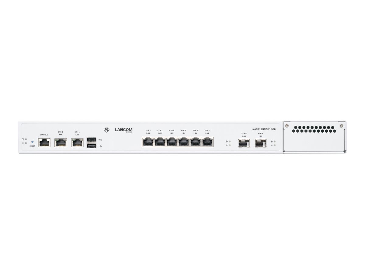 LANCOM R&S Unified Firewall UF-560 Firewall 10porte Rackmonterbar