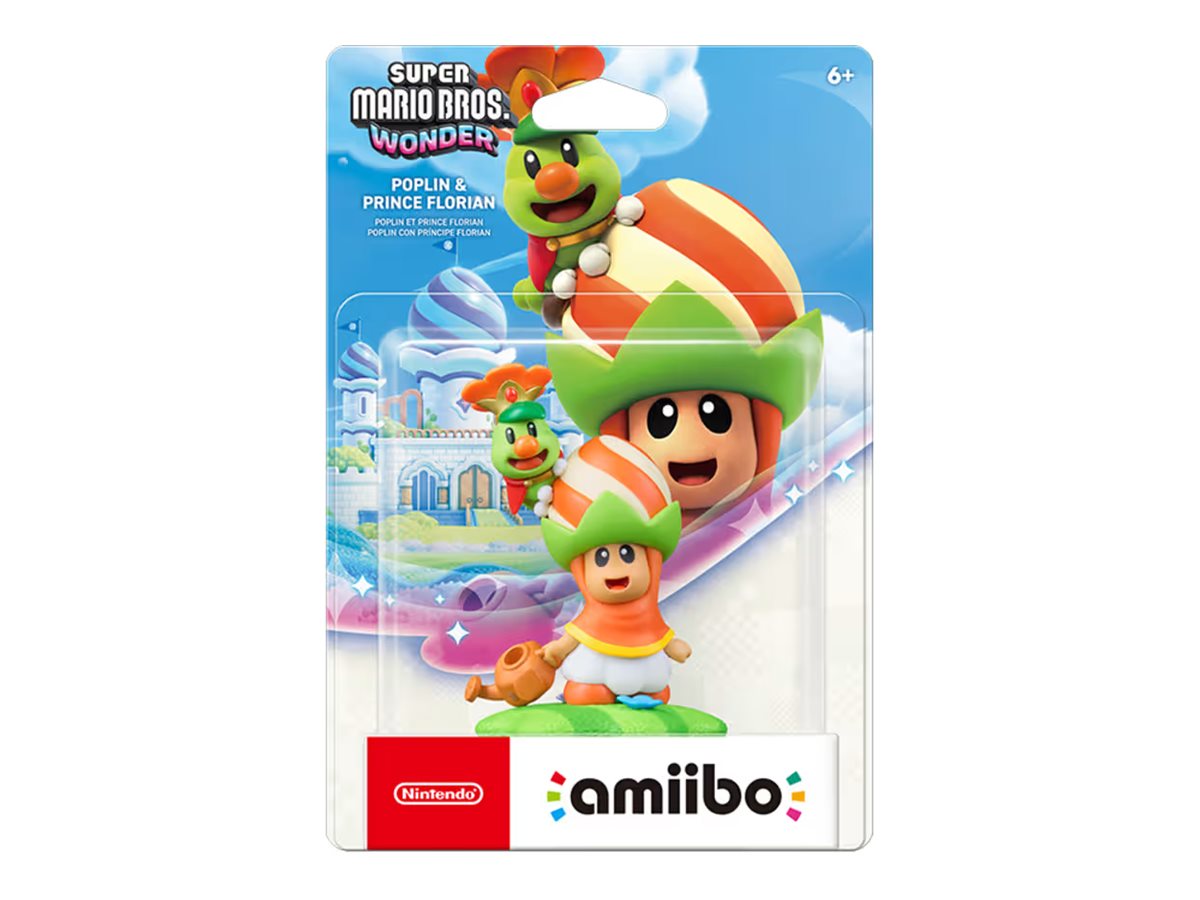 amiibo Super Mario Bros Wonder - Poplin & Prince Florian