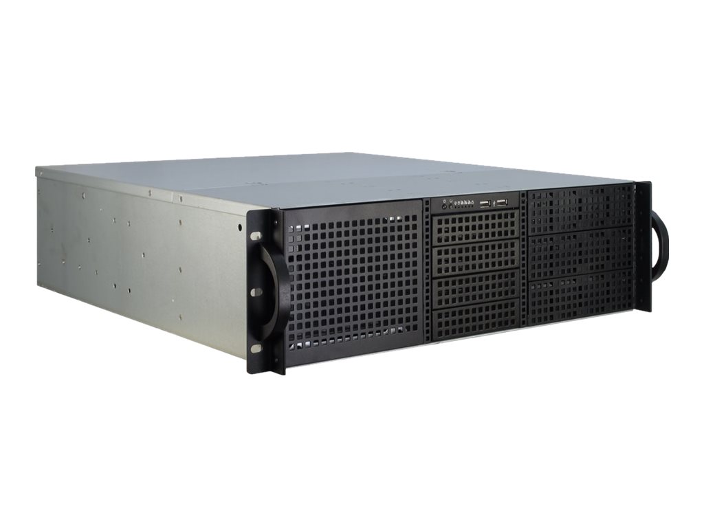 Inter-Tech IPC 3U-30248 - Kabinet - Server (Rack) - Sort