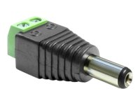 DeLOCK - Power Adapter - 2 pin Terminal Block to DC jack 5.5 x 2.5 mm