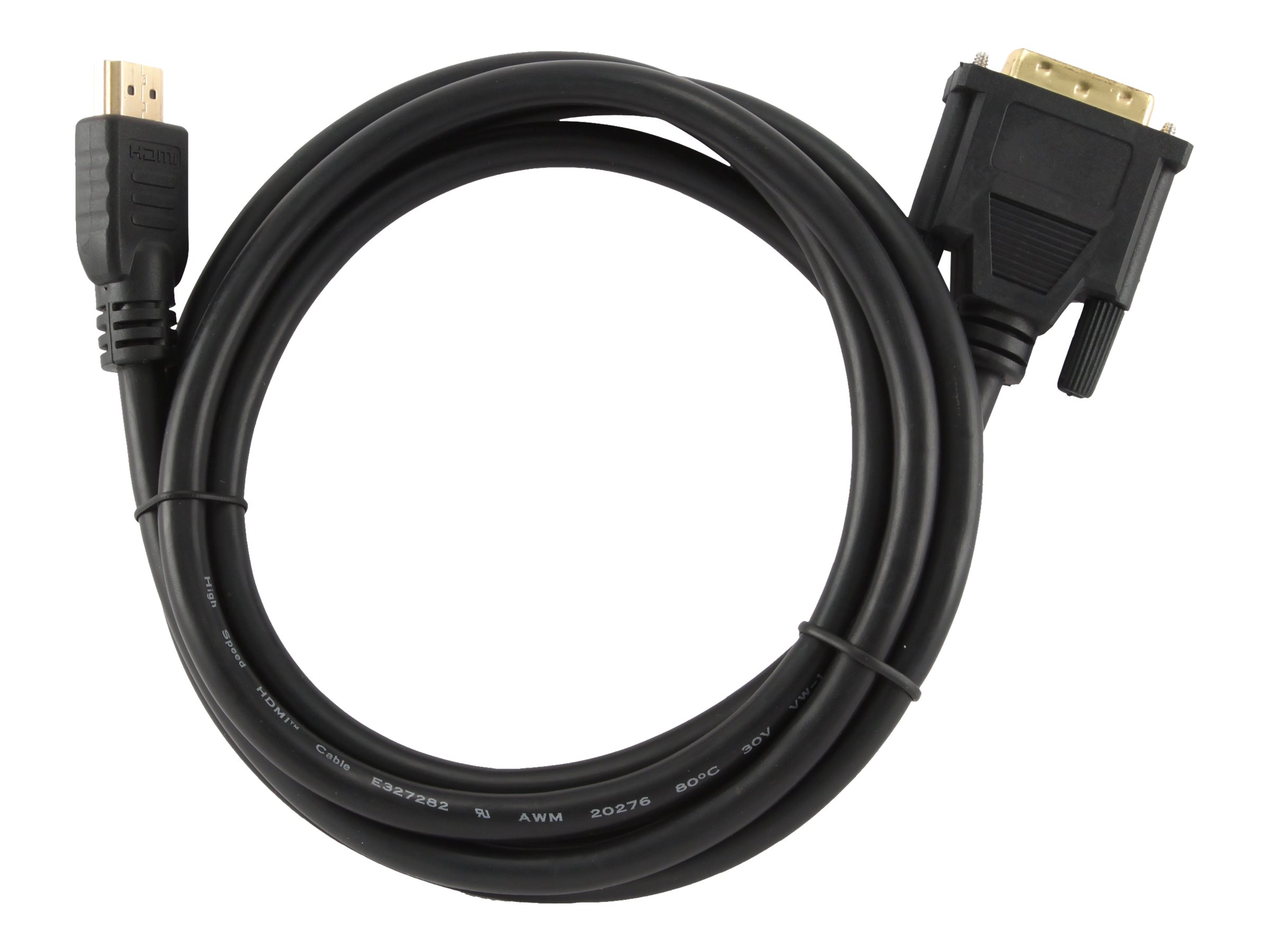 HDMI til DVI-D kabel 1,8 m - Gembird, han/han, sort