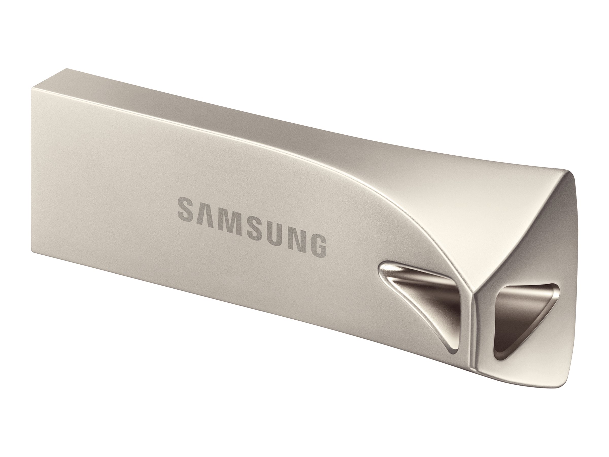 Samsung BAR Plus MUF-128BE3 - USB flashdrive - 128 GB - USB 3.1 Gen 1 - champagne sølv