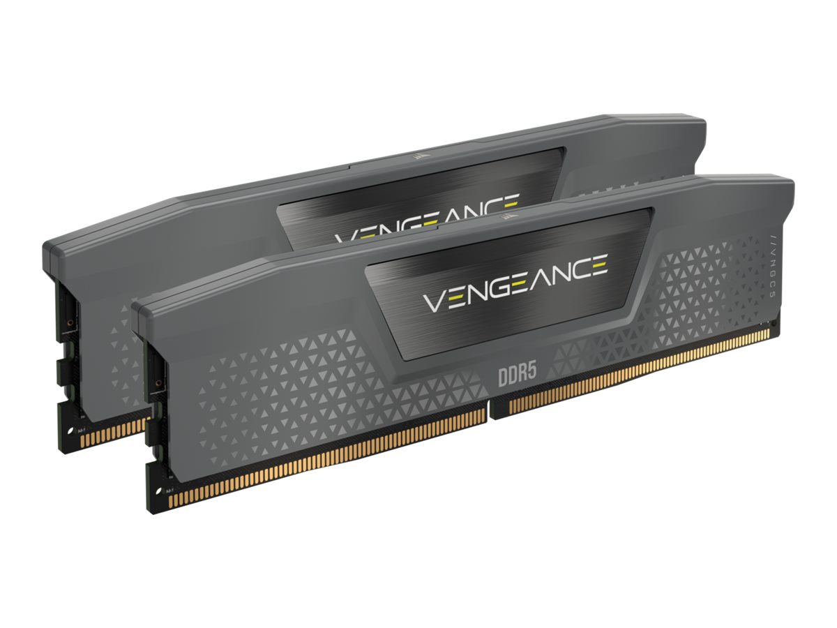 Corsair Vengeance DDR5-5600 - 64GB - CL40 - Dual Channel (2 pcs) - AMD EXPO & Intel XMP - Sort