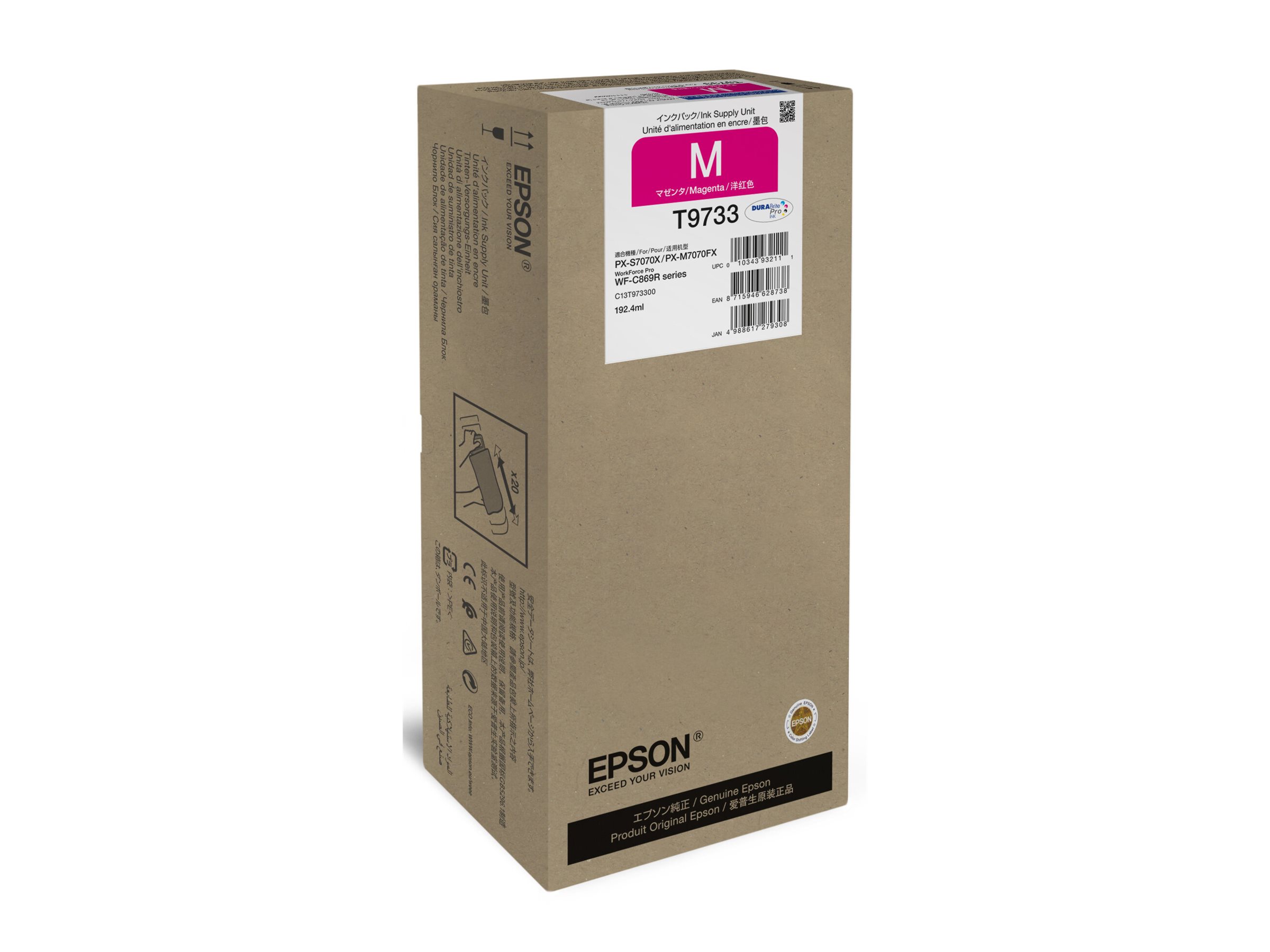 Epson T9733 Magenta Blækpakke