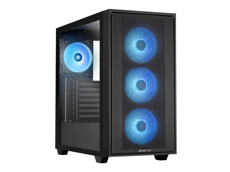 Chieftec Gamer Series Hunter 3 - Kabinet - Tower - Sort