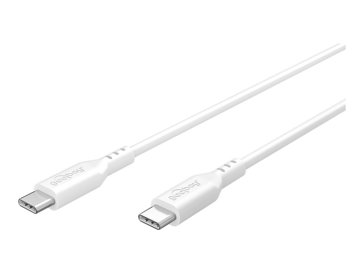 Pro USB-C <-> USB-C - PD 60W - 1.5m - Hvid - USB Cable