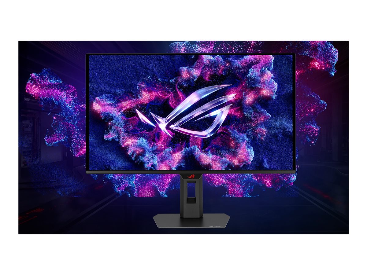 ASUS ROG Strix XG27ACDMS - OLED-monitor - gaming - 27 (26.5 til at se) - 2560 x 1440 QHD @ 280 Hz - 1000 cd/m² - 1500000:1 - HDR10 - 0.03 ms - HDMI, DisplayPort, USB-C - sort