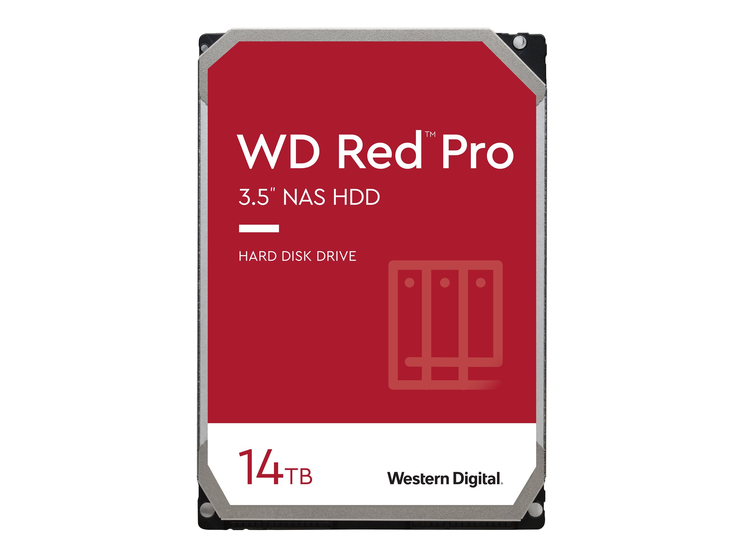 WD Red Pro NAS Hard Drive Harddisk WD141KFGX 14TB 3.5" SATA-600 7200rpm