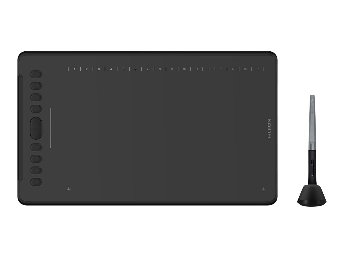 HUION H1161 tegneplade 5080 lpi 279,4 x 174,6 mm USB Sort