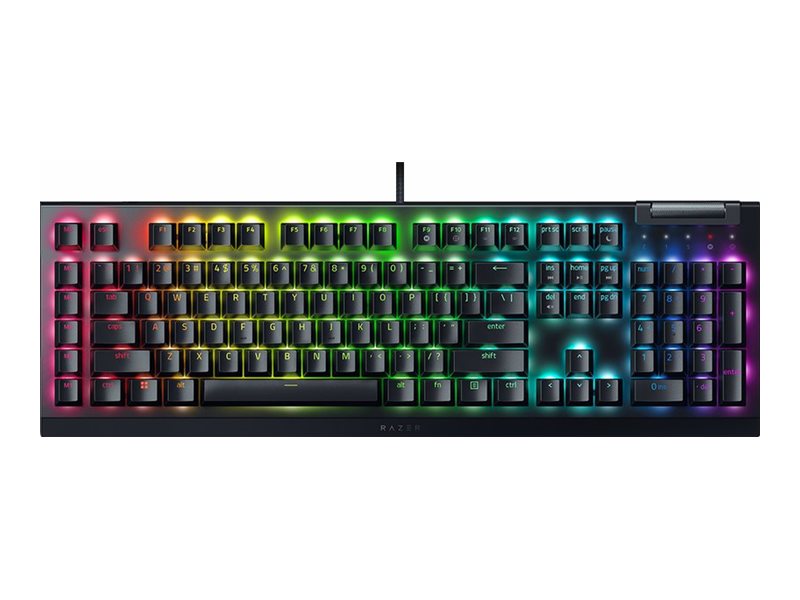 Razer BlackWidow V4 X - Gaming Tastatur - Amerikansk engelsk - Sort