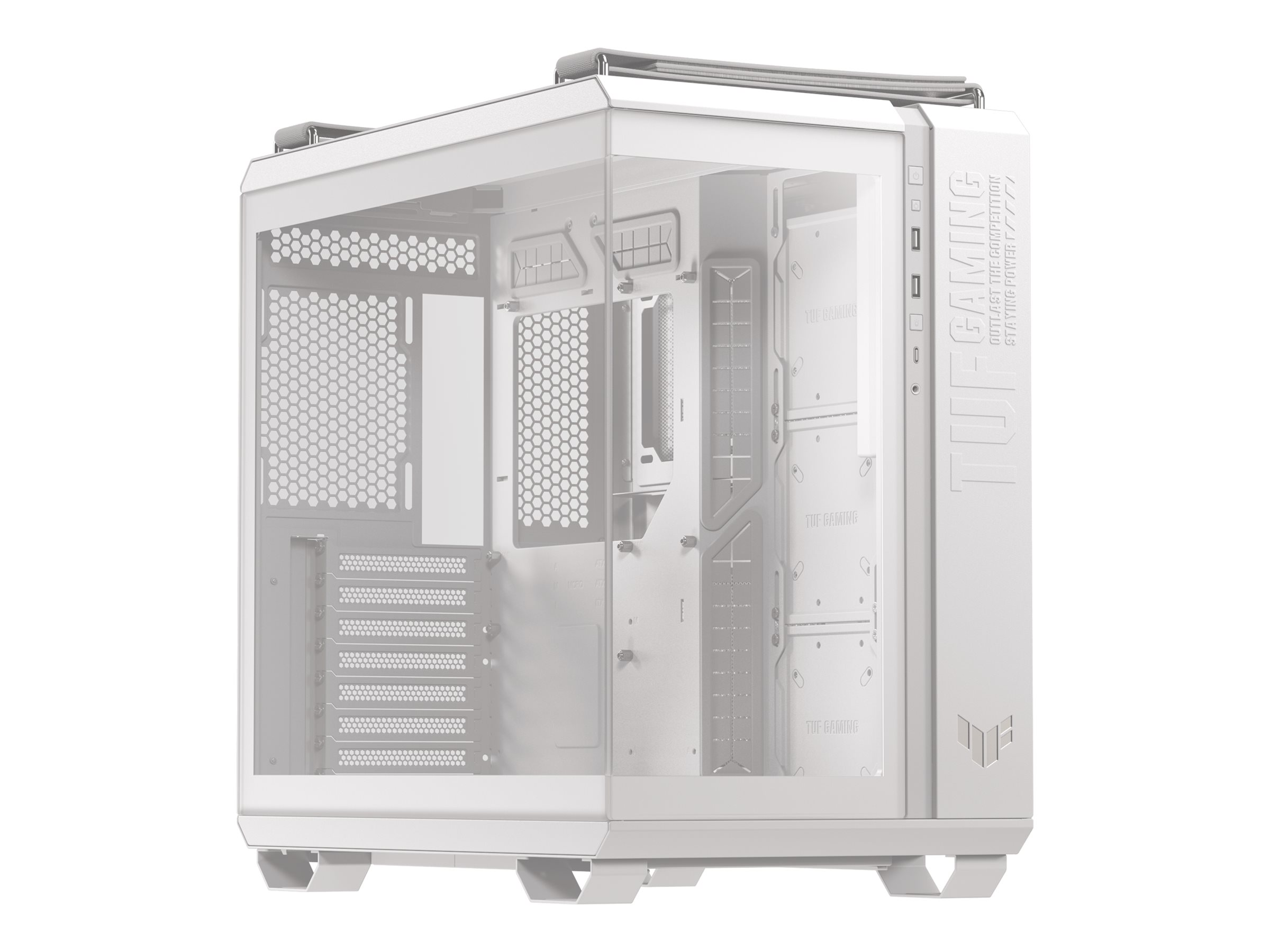 ASUS TUF Gaming GT502 Horizon - Kabinet - Tower - Hvid
