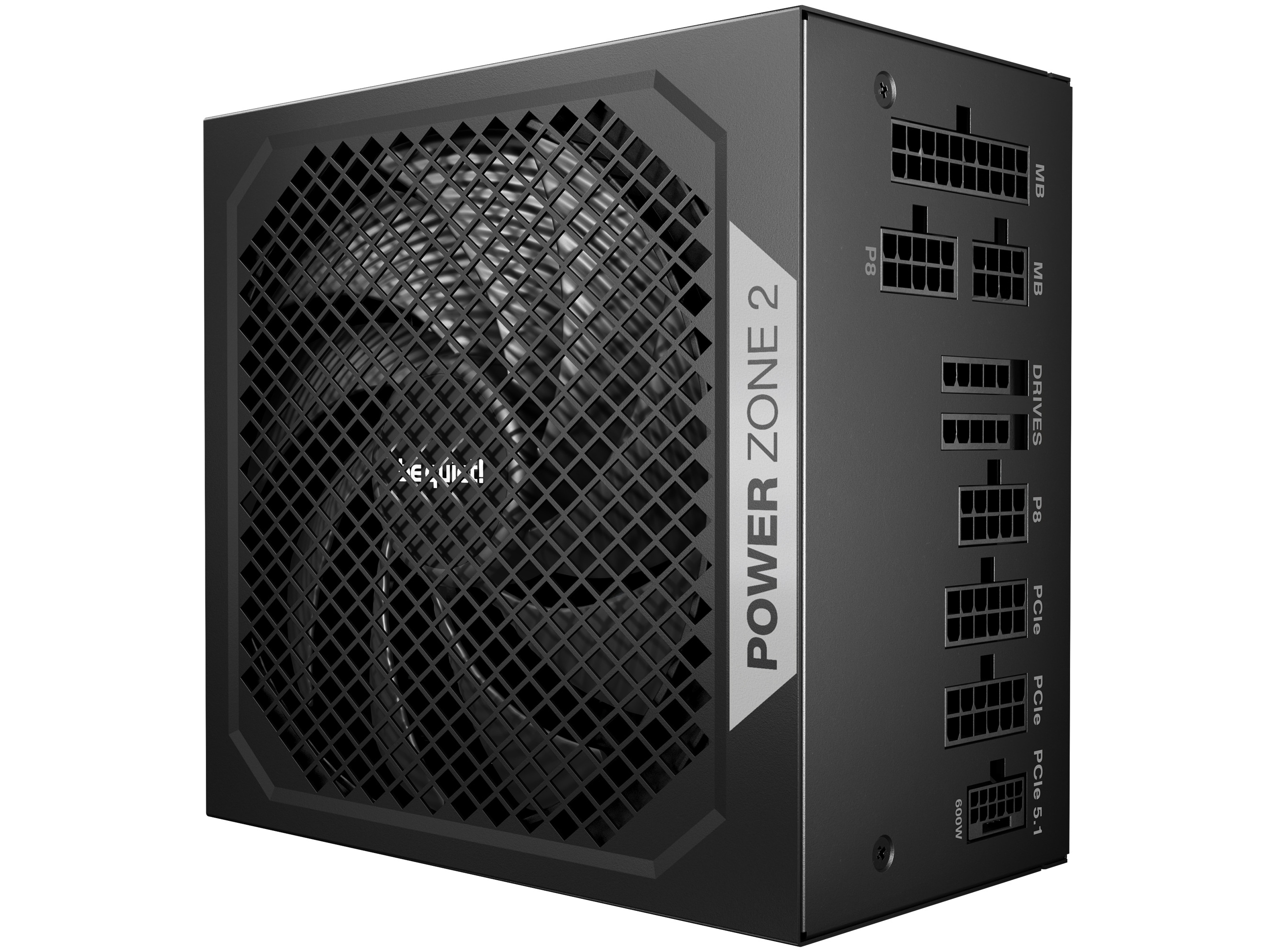 be quiet! Power Zone 2 850W Strømforsyning - 850 Watt - 140 mm - ATX 3.1 - 80 Plus Platinum certified