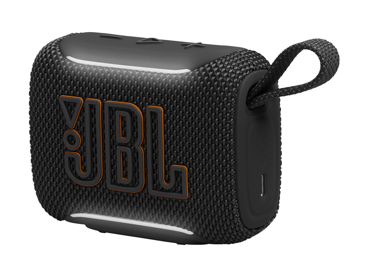 JBL Go 5 - Højttaler - til transportabel brug - trådløs - Bluetooth - App-kontrolleret - 4.8 Watt - sort