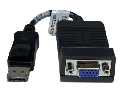 StarTech.com DisplayPort to VGA Adapter - 1920x1200 - Active DP to VGA Video Converter - Plug and Play DP to VGA Connector (DP2VGA) Display-adapter billede