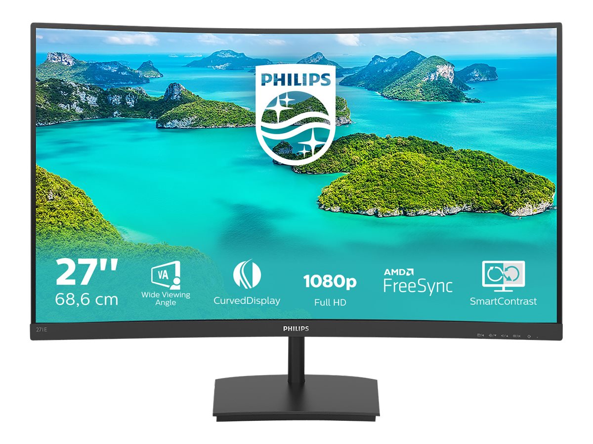 Philips E-line 271E1SCA 27" VA 1920 x 1080 (Full HD) VGA (HD-15) HDMI 75Hz